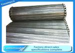 5mm Rod 25.40mm Pitch SUS304 Plate Conveyor Belt For Washing