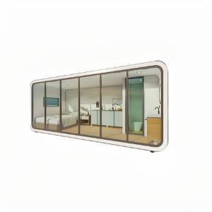 Wholesale Outdoor Modern Prefab Tiny House Mobile Office Pod Container House for Warehouse from china suppliers