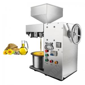 Wholesale Mini Oil Press Machine Small Household Fully Automatic Flax Seed Olive Peanut Cold Press For Sale from china suppliers