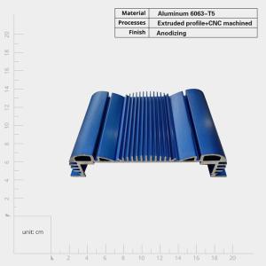 Wholesale Customized CNC Auto Part Electronic Devices Aluminum Extrusion Heat Sink Parts from china suppliers