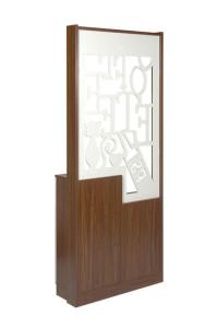 Wholesale Interior Decoration 1200×330×2000mm Hall Partition Cupboard from china suppliers