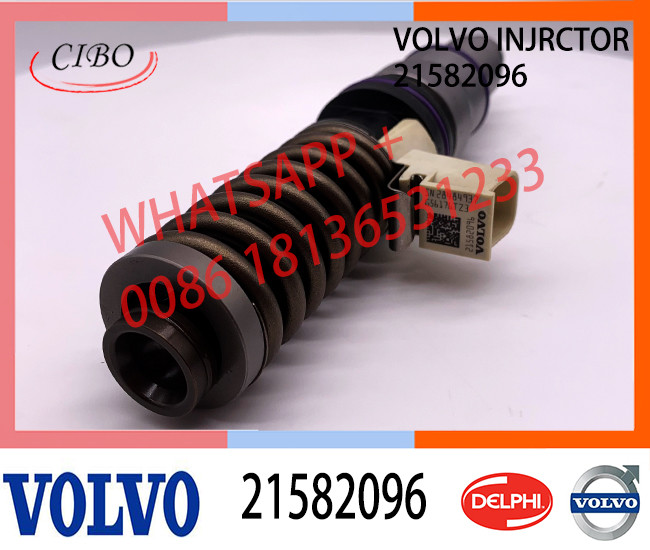 diesel fuel injector 21582096 BEBE4D35002 for VOL D11A MD11 engine EC360B EC460B common rail injector 21582096