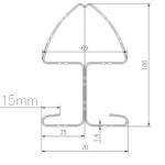 Fence post forming machine