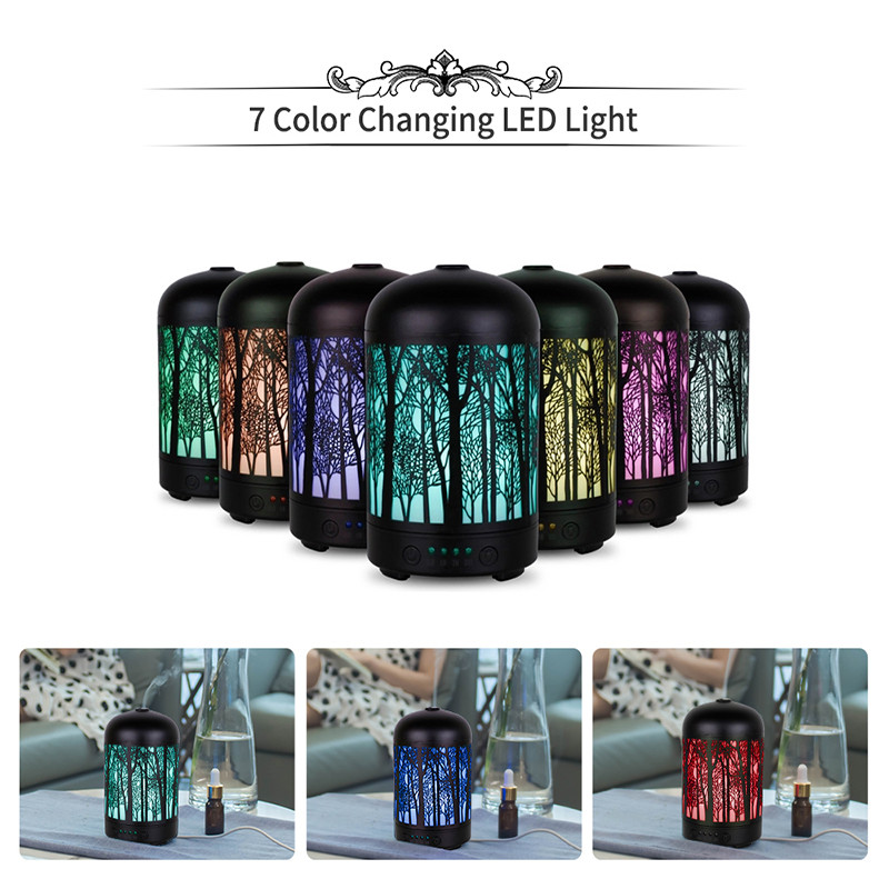 12W 35ML/H 100ML Essential Oil Aromatherapy Diffuser