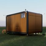 Modern Fashion Luxury Design Portable Container House Steel Structure Prefabrica