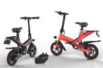 Brushless Motor 400W Portable Folding Electric Bike Lithium Battery Power Supply
