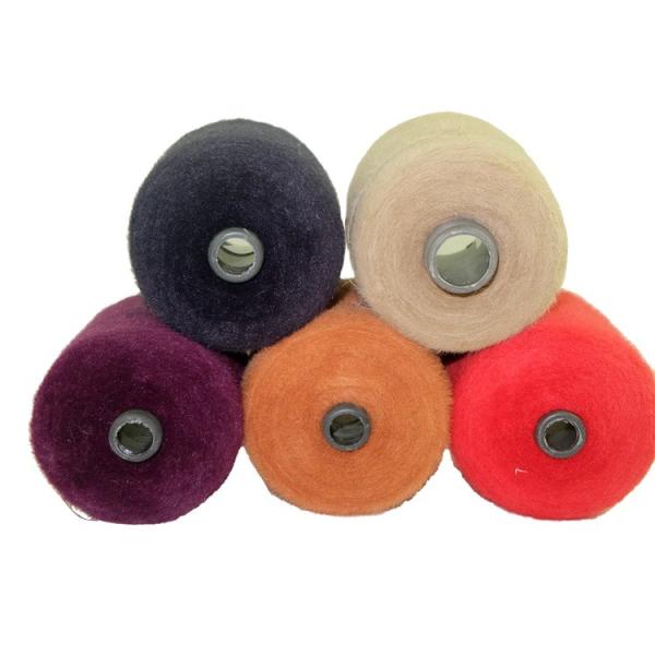 Custom Ping Pong Yarn Soft Warm Pure Nylon Flurry Eyelash Fur Yarn For Sweater