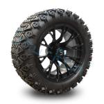 Shu Ran 14 Inch Golf Cart Wheels And Tires Rims with DOT Tires 101.6 PCD 4x4