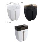 Toilet Paper Holder - Wall Mounted Waterproof Adhesive Paper Roll Facial Tissue