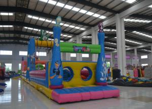 Wholesale Giant  4 In 1 Bugs Bunny Moonwalk Obstacle Course , Customized Inflatable Water Obstacle Course from china suppliers