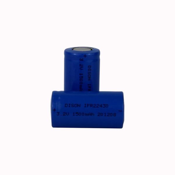 LiFePo4 Lithium Battery 22430 Cell 1500mAh for Wide Temperature Range Emergency Lighting