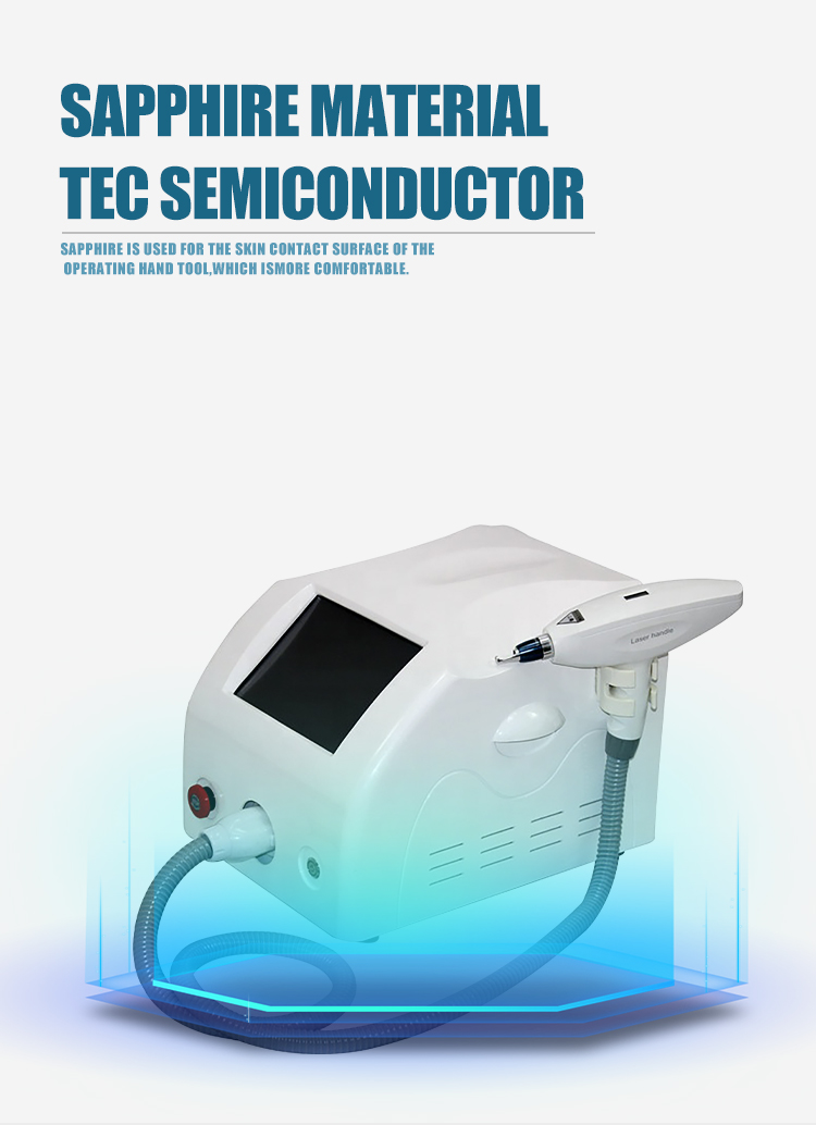 Carbon Peel Machine 1064nm 532nm 1320nm Tattoo Laser Removal Machine Portable
