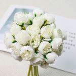 27 artificial lotus flowers, wedding hall hand-held bouquets, fresh and simple