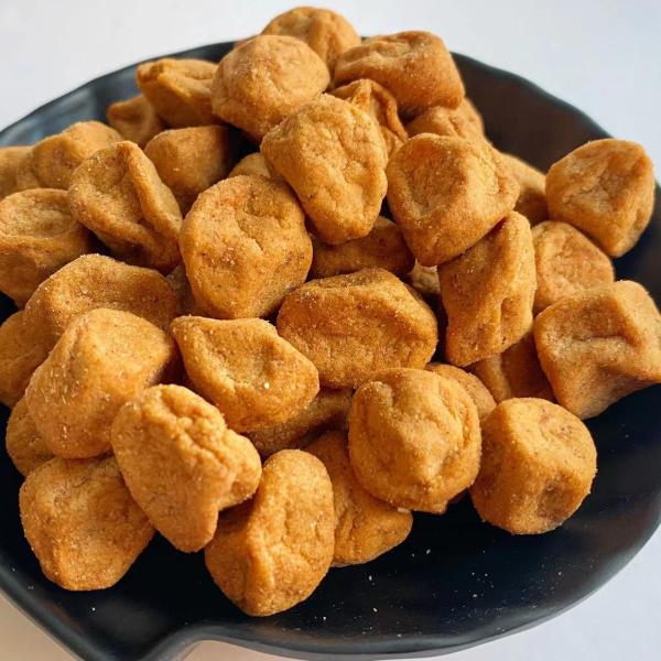 Chinese ancient early taste snack sour plum roasted peanuts crispy coated