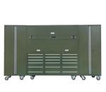 Silver Heavy Duty Garage Cabinets Equipment Chest Tool Set Tools Box Cabinet