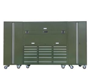 Wholesale Silver Heavy Duty Garage Cabinets Equipment Chest Tool Set Tools Box Cabinet Station from china suppliers
