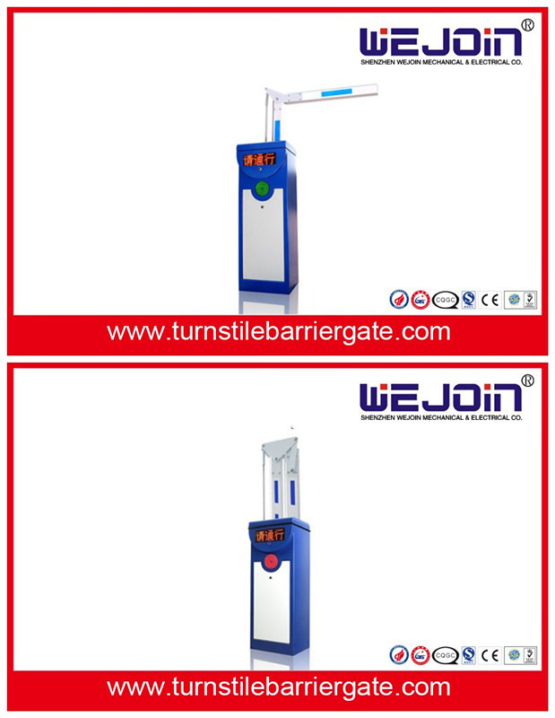 Security Gates Car Park Barrier Entry Systems Electronic Boom Gate For Toll Lane