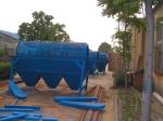 Brush Like Clean Sieve 15.5kw Rotary Trommel Screen Machine