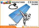 Drop Stitch Inflatable Sports Games , Blow Up Tumbling Mat Training Board