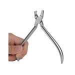 Vertical Groove Thermoforming Pliers - Stainless Steel Orthodontic Tool for