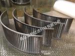 Dewatering SS316L Wedge Wire 0.15mm Slot Sieve Screen