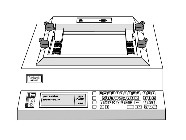 Voltech AT3600 Automatic Transformer Tester 7000V With Surge Testing 5000V