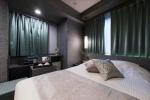 Hobart hotel design of space saving room furniture laminate panel wall