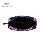 Fashion Custom Vintage Floral Printed Small Private Label Makeup Bag for Travel
