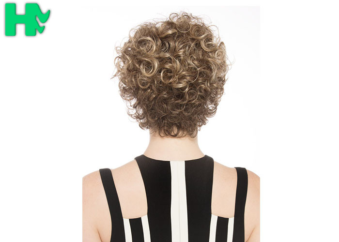 Hot Selling Short Wave Hair High Quality Synthetic Hair Wigs Full Cap