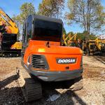 Dx60 Mini Used Doosan Excavators 6ton Secondhand Earth Moving Excavation