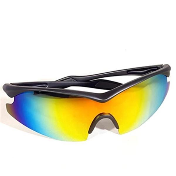 PC Frame Polarized Sunglasses UV400 Protection Anti Glare For Sports /