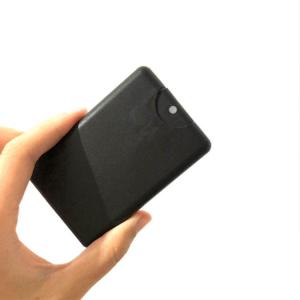 Wholesale Black Portable Capacity 10ml 20ml Card Spray Bottle from china suppliers