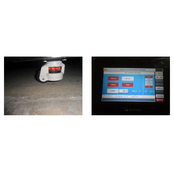 Electromagnetic Lock Sand Testing Equipment Sand Dust IP Test Chamber IEC 60529