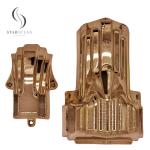 American Style Funeral Coffin Accessories Coffin Corner Customized Copper 11# B