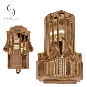 Wholesale American Style Funeral Coffin Accessories Coffin Corner Customized Copper 11# B from china suppliers