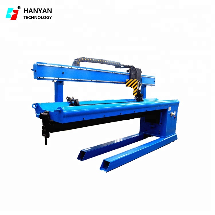 PLC Longitudinal Seam Welding Machine Automatic Giant TIG MAG Laser Welder Machine
