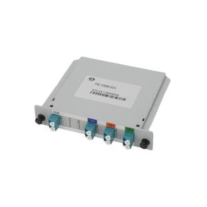 Wholesale 6 Channel Simplex CWDM MUX DEMUX LGX Plastic Housing Bidirectional Fiber For 5G Telecom from china suppliers