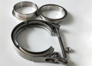 Wholesale Custom V Band 3 Inch Exhaust Clamp Flange Heavy Duty Tube Clamp Iso Certified from china suppliers
