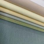 Breathable Twill Dyed Woven Suiting TR Fabric Rayon / Polyester