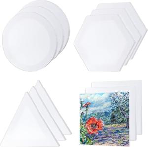Wholesale Multi Shape Artist Stretched Canvas Boards Acrylic Painting Wood Framed Blank Canvas from china suppliers