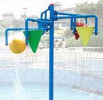 Colorful Carp Spray Park Equipment / Kids' Water Playground