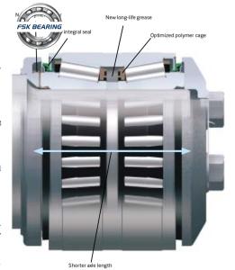Wholesale Heavy Duty GG6 ⅞ Railway Bearing 174.612*301.803*196.85mm Double Row Tapered Roller Bearing from china suppliers
