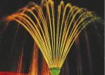 Brass Chromplate Phoenix Tale Dancing Fountain Nozzles Jet Water Spray High 4m