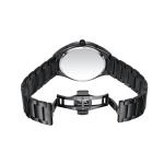 IP Black Plated 2025 Quartz Stainless Steel Watches With Japan Movement