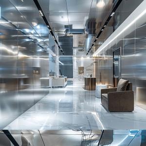 Wholesale 304 / 316 / 201 / 430 Easy To Clean Stainless Steel Ceiling For Hygienic Environments from china suppliers