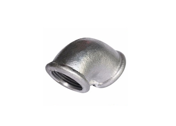 High Pressure A105 Malleable Iron Pipe Fittings 90 Degree Elbow With Rib Beaded