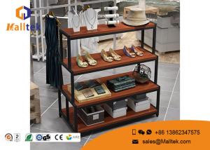 Wholesale Furniture Steel Wood Display Rack Custom Modern For Retail Store Shoe Display from china suppliers