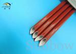 Black Red Silicone Coated Fiberglass Sleeving Electrical Insulation Sleeving