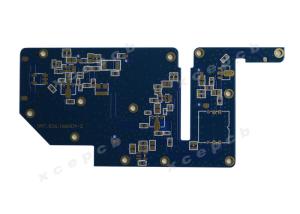 Wholesale Hard Gold Blue Soldermask Multilayer PCB Copper Clad Laminate 1.6mm Thickness 1oz from china suppliers