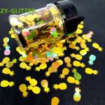 Party Supplies Handcraft Glitter Pineapple Shapes Kids Paint Glitter Ananas